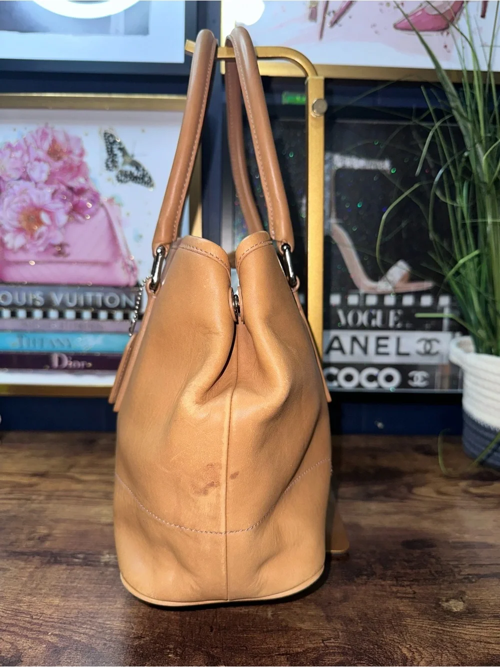 Coach 2001 Hamptons carryall tote